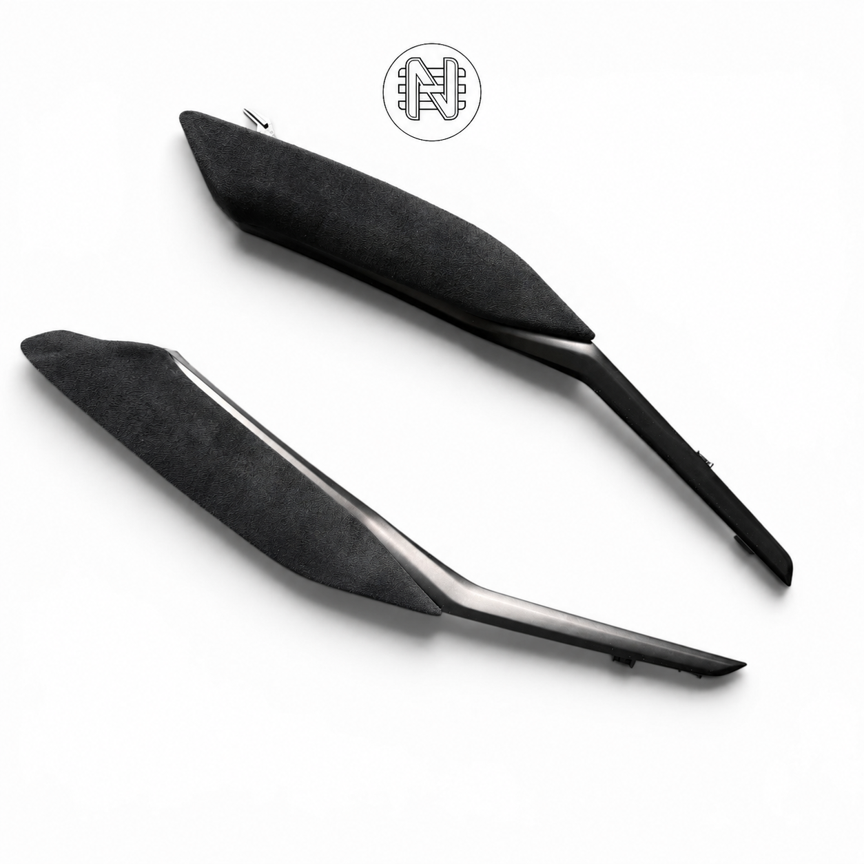 BMW M2/M3/M4 Mittelkonsole-Seitenleisten – Alcantara schwarz