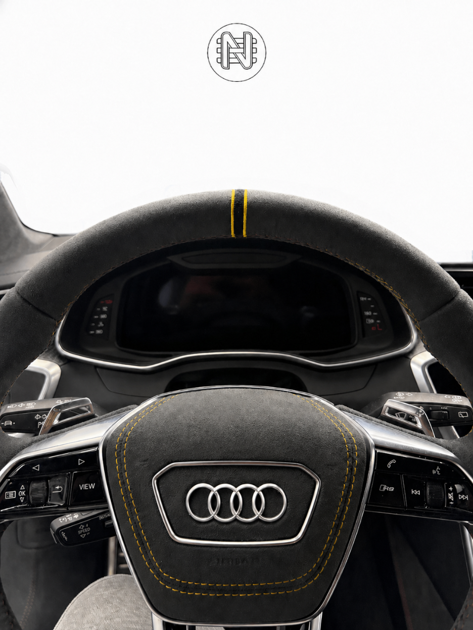 Alcantara Lenkrad für Audi RS6 / RS7 C8