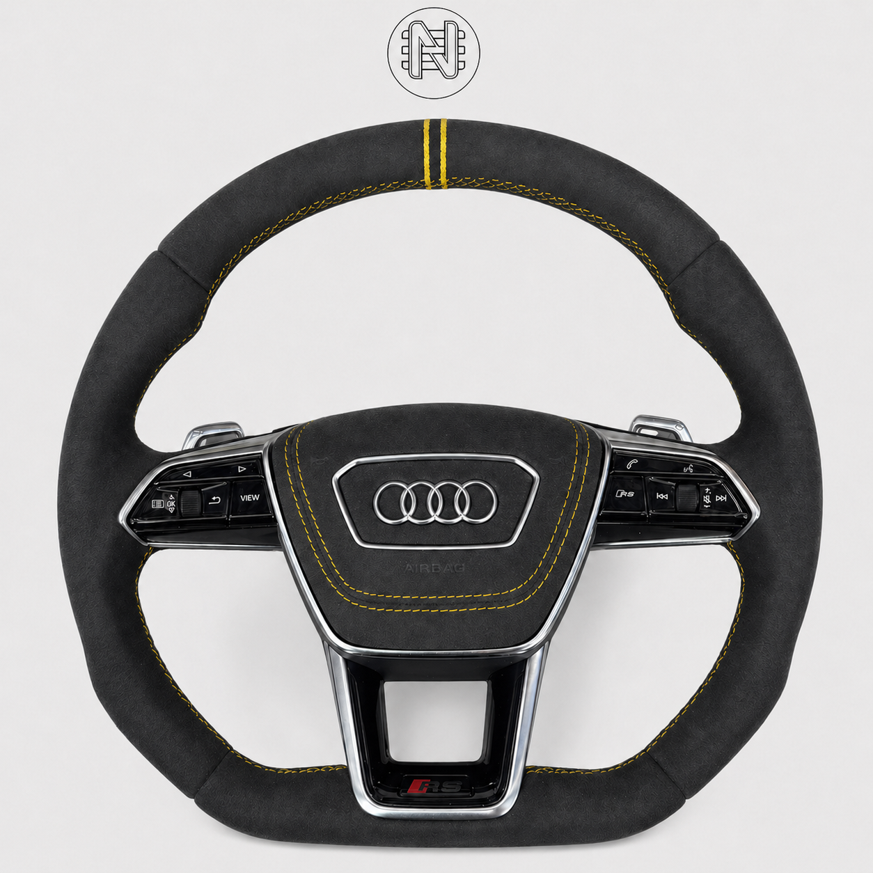 Alcantara Lenkrad für Audi RS6 / RS7 C8