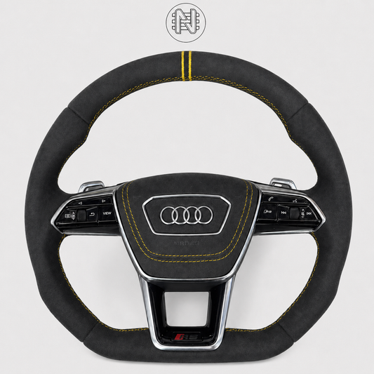 Alcantara Lenkrad für Audi RS6 / RS7 C8