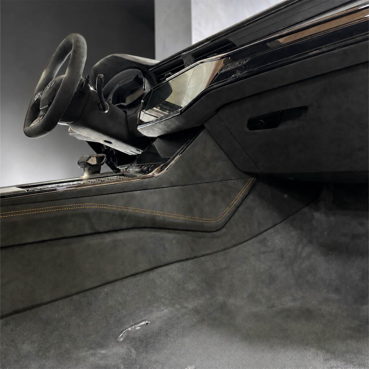 Alcantara Armaturenbrett für Audi