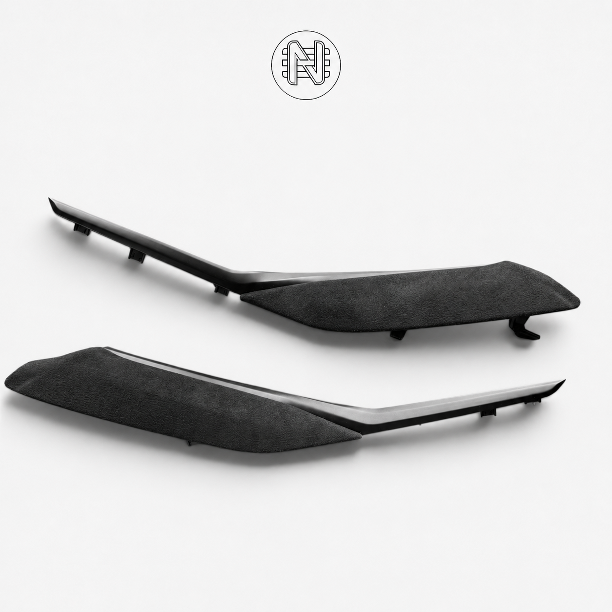 BMW M2/M3/M4 Mittelkonsole-Seitenleisten – Alcantara schwarz