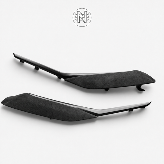 BMW M2/M3/M4 Mittelkonsole-Seitenleisten – Alcantara schwarz
