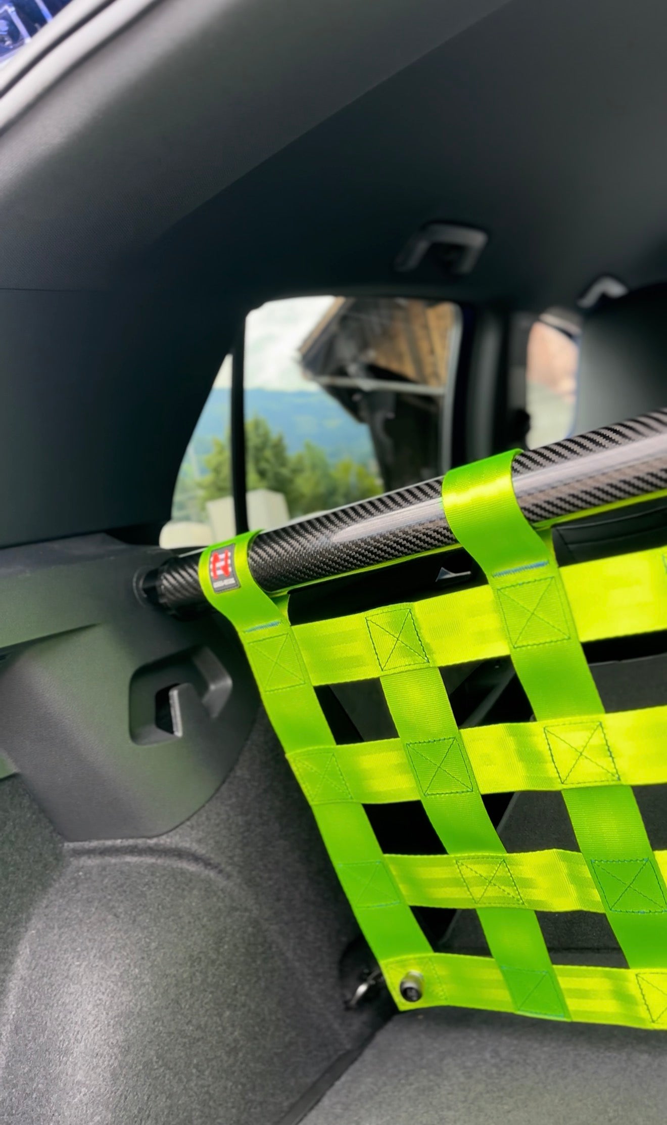 Clubsportnetz Kit mit Quick Release Carbon für VW Golf 7 GTI/R