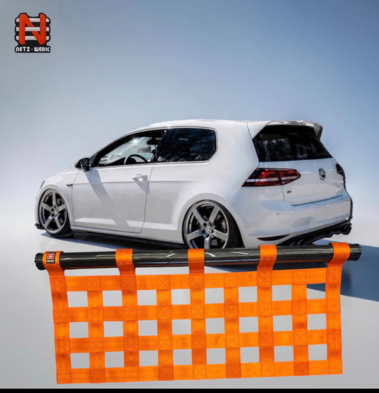 Clubsportnetz Kit mit Quick Release Carbon für VW Golf 7 GTI/R
