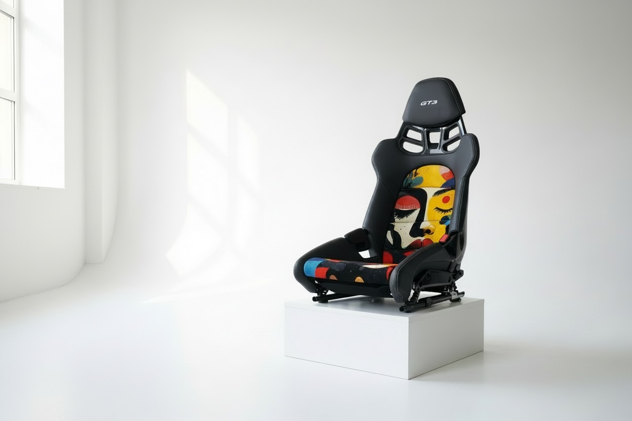 Individuelle Sitzinlays für Porsche Carbon-Vollschalensitze