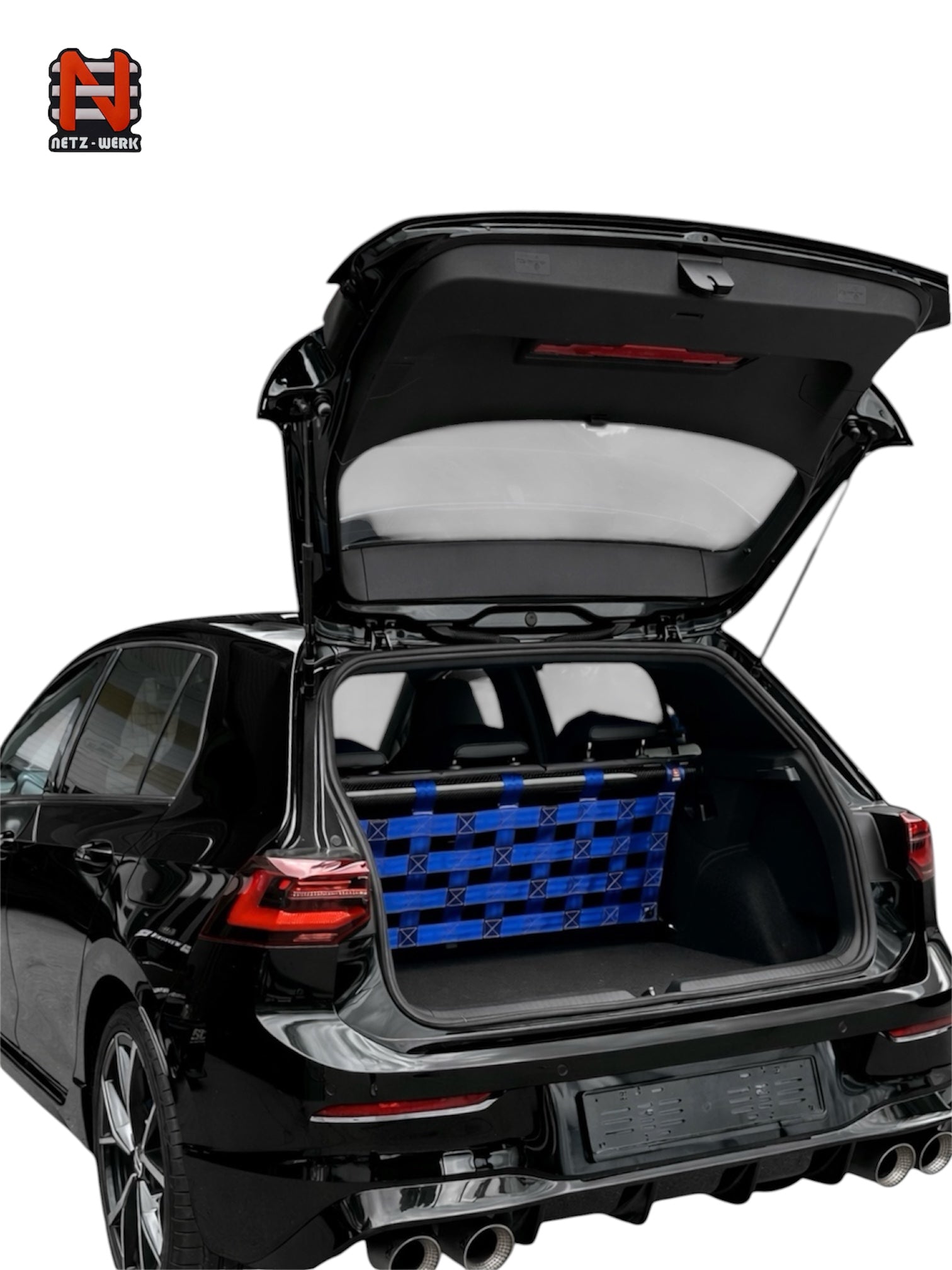Clubsportnetz Kit mit Quick Release Carbon für VW Golf 8 GTI/R