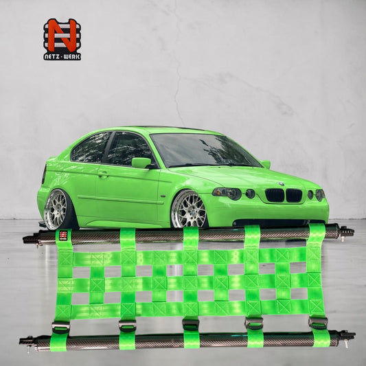 Clubsportnetz mit Carbon Doppelstrebe für Bmw e46 Compact