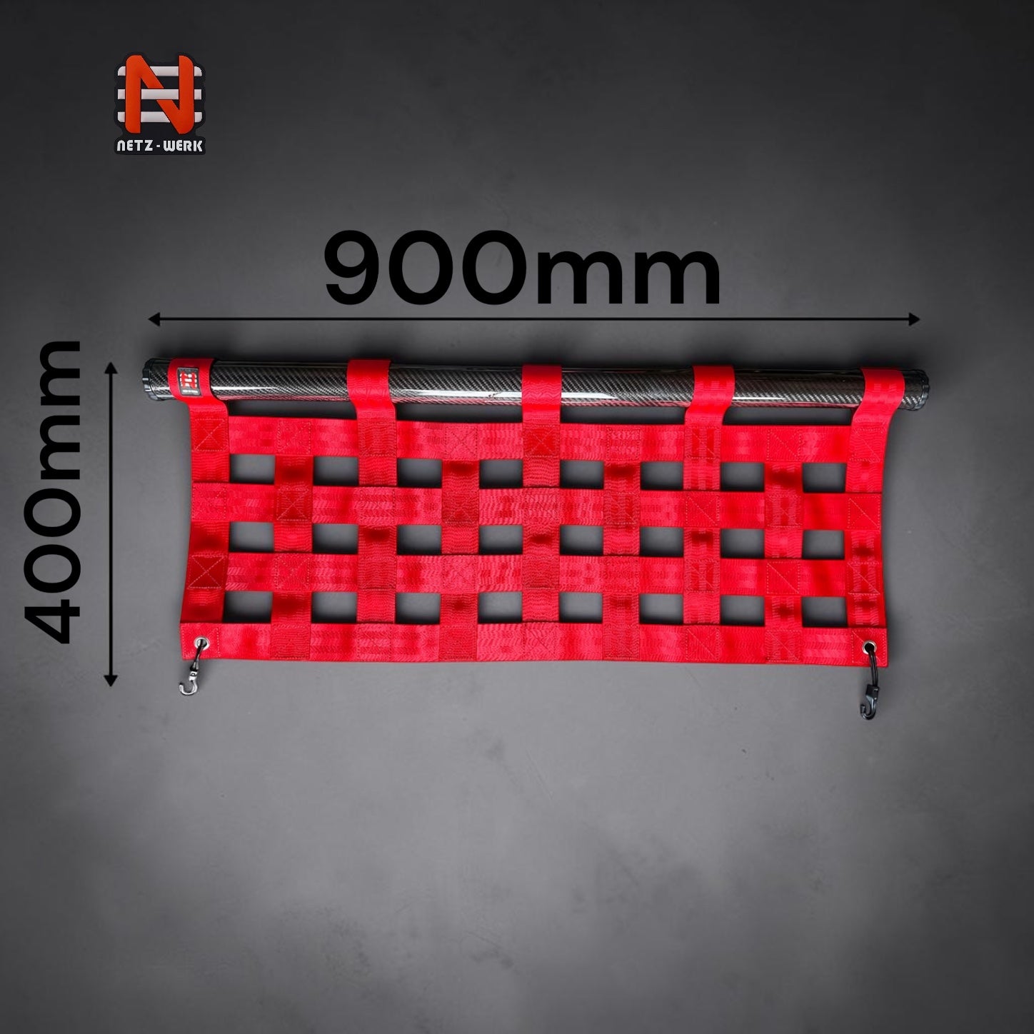 Clubsportnetz Cargo net  Universal ohne Strebe