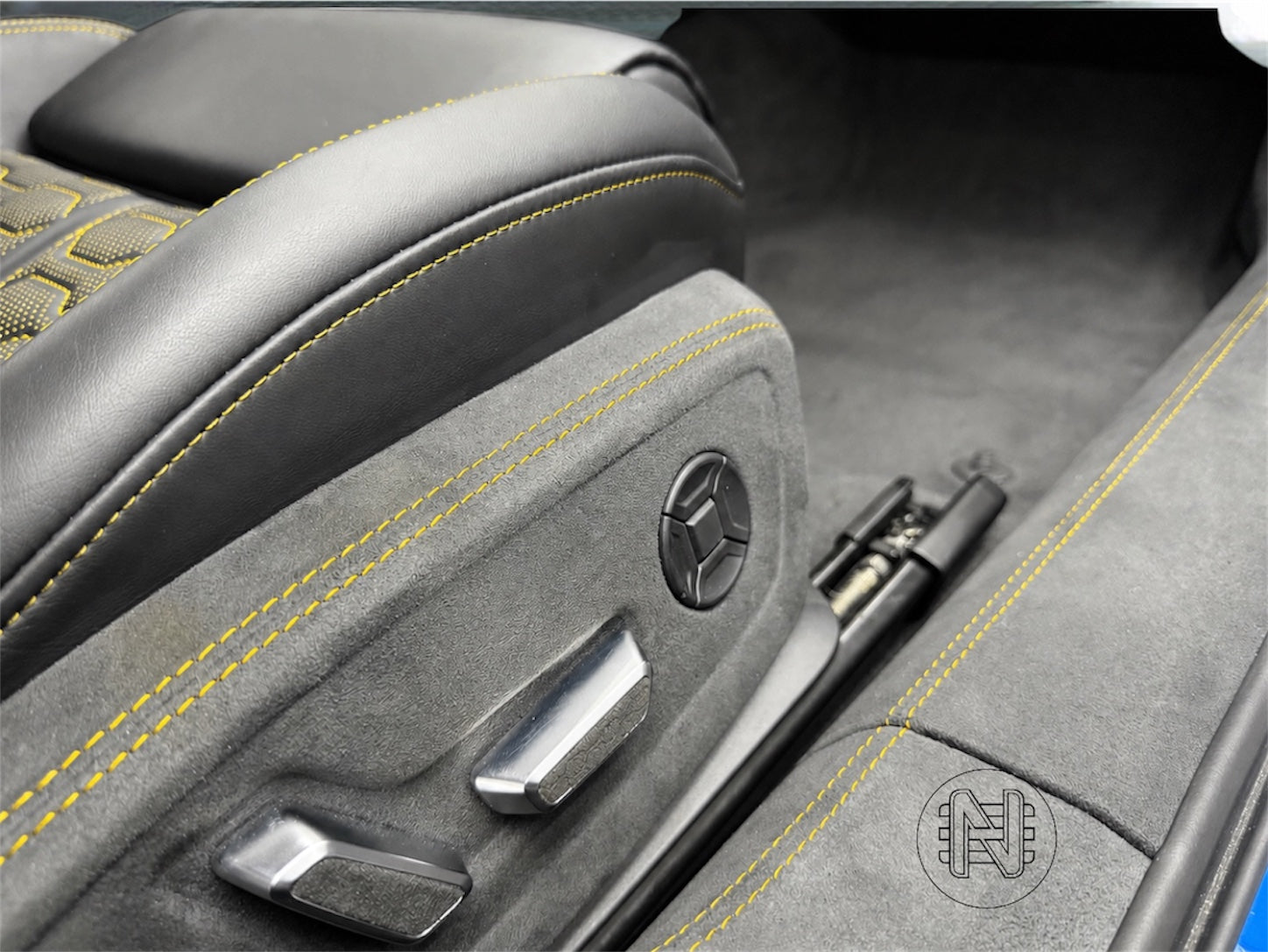 Alcantara Sitzblenden für Audi RS6 / RS7 C8