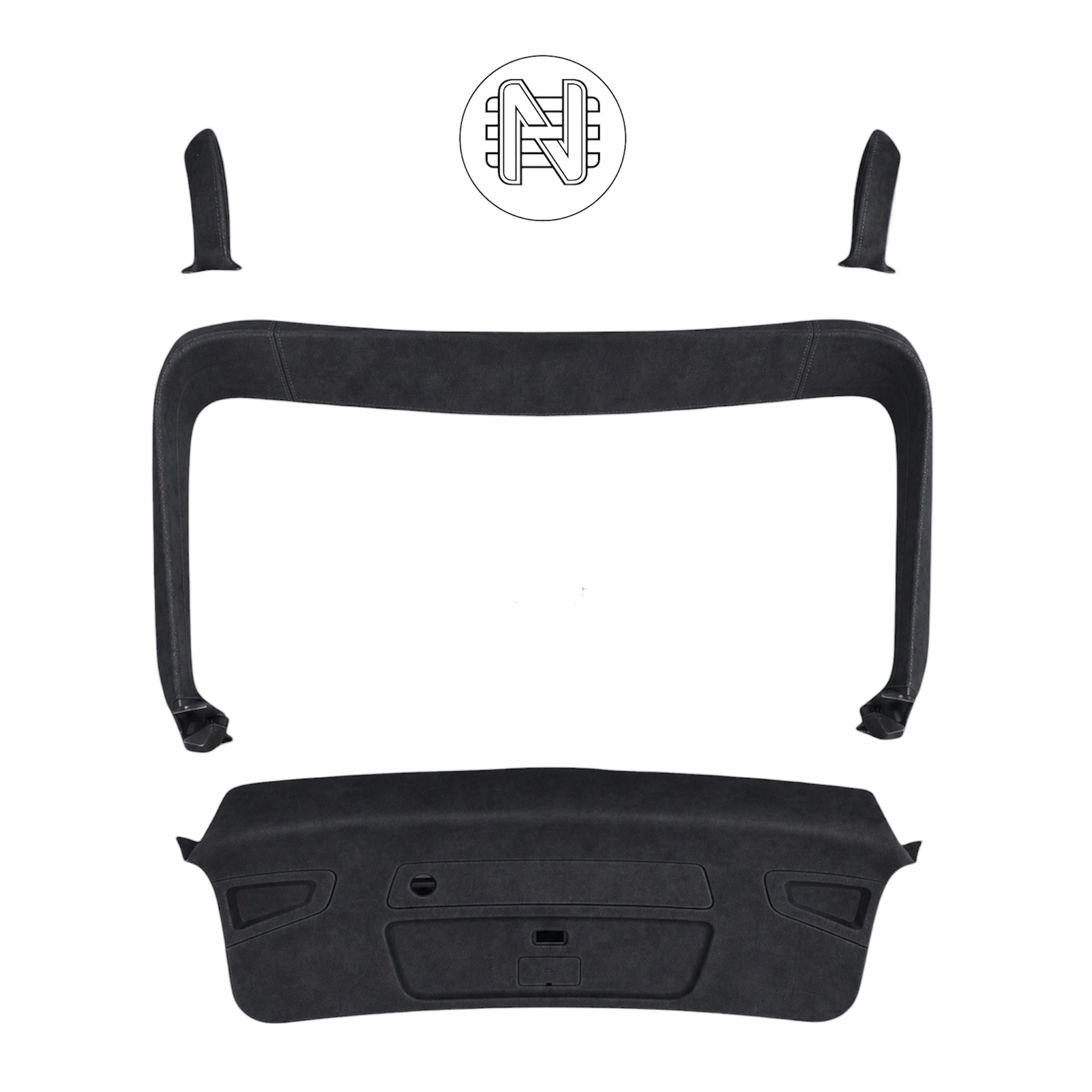 Alcantara Heckdeckelverkleidung für Audi RS6 C8
